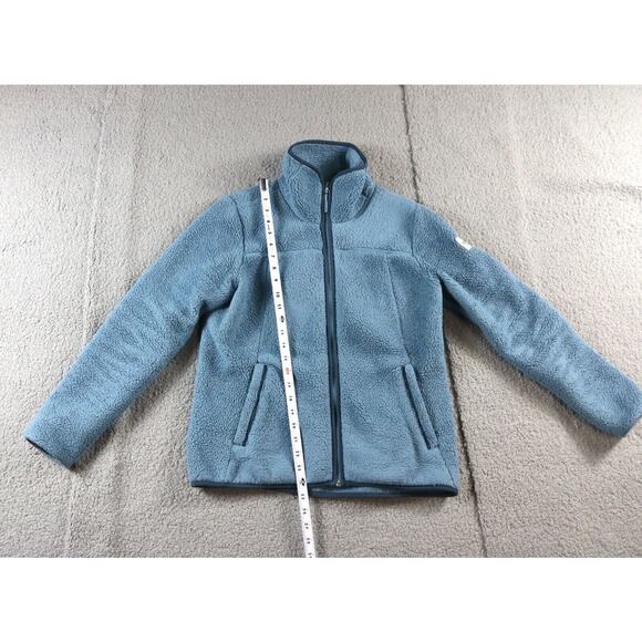 North Face Fleece Jacket Womens Medium Blue Zip Up Fall 2017 - Picture 6 of 7